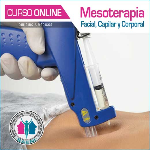 Curso online de Mesoterapia facial, capilar y corporal